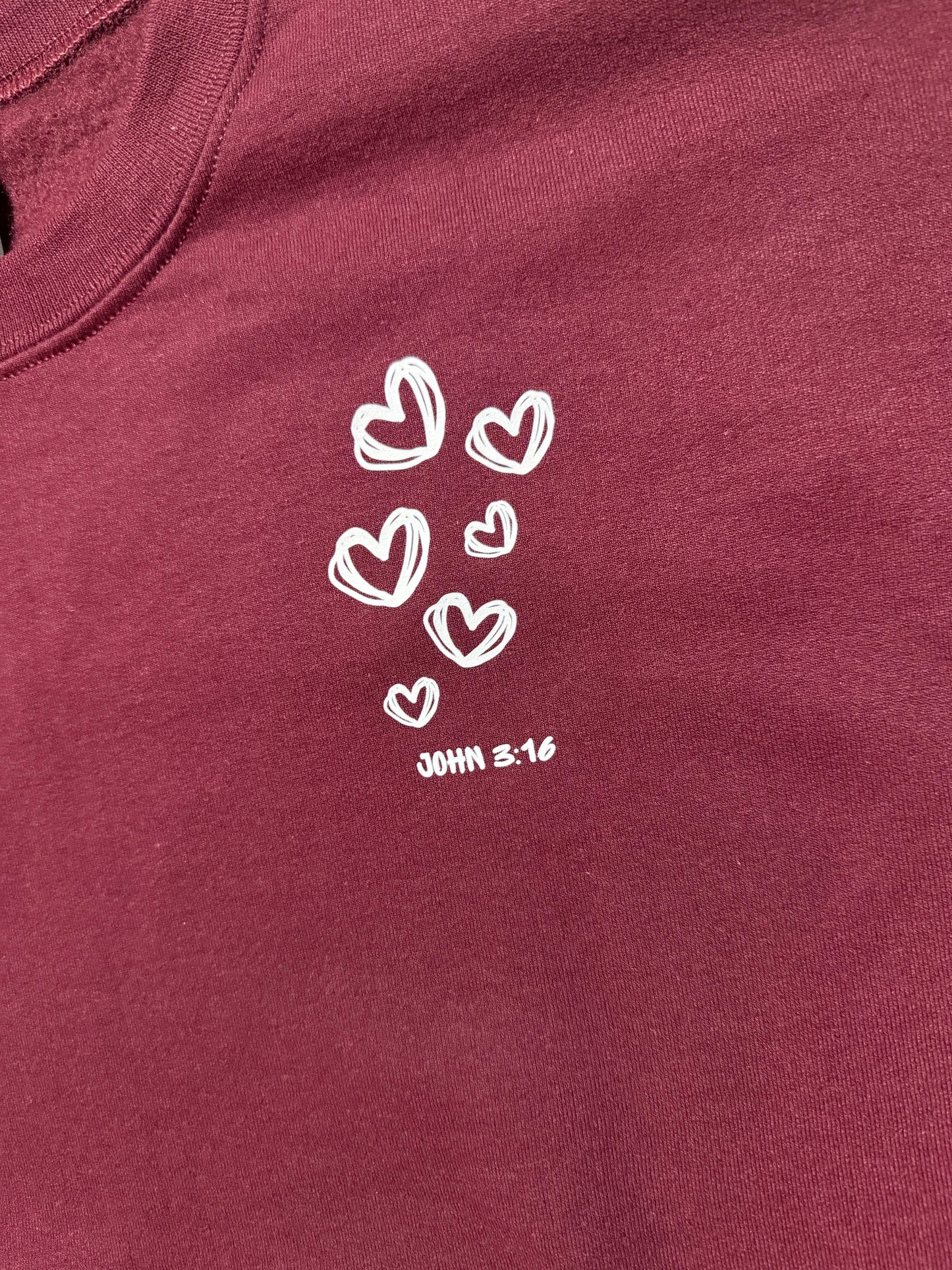 NO GREATER LOVE Crewneck